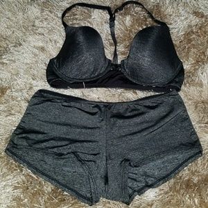 Lightly used Victoria secret panty and bra set